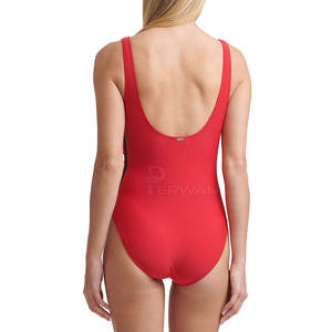 Contraste de couleur respirant femmes maillot de bain conception personnalisée femmes maillot de bain en gros maillot de bain - Product Image 6