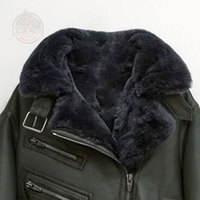 Vestes en cuir véritable pour femmes, doublure en peau de mouton, chaudes, tendance, fermeture éclair intégrale, respirantes, pour l'extérieur, automne, vestes simples pour femmes