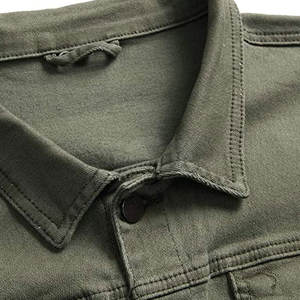 Chaqueta vaquera de lona de manga larga con nuevo diseño al por mayor, chaqueta de algodón y poliéster con cuello levantado, estilo callejero hecho en Pakistán - Product Image 3