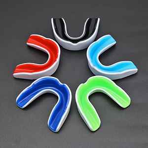 Protector Bucal de Boxeo Personalizado para Adultos con Impresión Propia, Estilo Dental, Material Ecológico de Silicato/Sílice Fundida, Logotipo Personalizado - Product Image 1