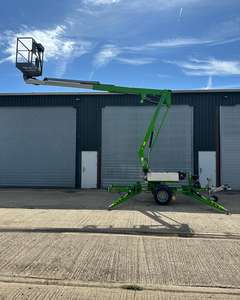 รถกระเช้าไฮดรอลิกแบบลากจูง ขนาด 2000 กก. 200 เมตร ใช้เครื่องยนต์ดีเซล พร้อมเกียร์ ปั๊ม และมอเตอร์ - Product Image 2