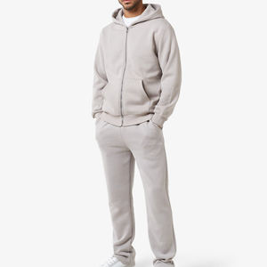 ชุดวอร์มและเสื้อมีฮู้ดสำหรับผู้ชายชุดวิ่งชุดวอร์มเปล่าน้ำหนักเบาออกแบบได้ตามต้องการ - Product Image 1