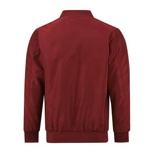 Blouson bombardier homme durable design tendance hiver blouson bombardier homme coupe ajustée à manches longues à vendre - Product Image 3