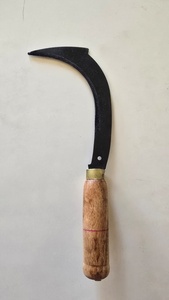 High Carbon Steel Weeder Sharp Edge Weeding <b>Sickle</b> Efficient Work Handle India - Product Image 5