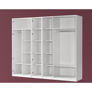 Armoire modulaire PUMA avec 2 portes et miroir complet - Product Image 3