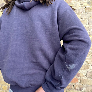 Custom Vintage Distressed Letter Embroidery Cropped Zipper Pullover Sunfade Acid Wash Men's Hoodies with 3D Print Sweatshirts - Product Image 5