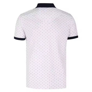 OVERSEAS SPORTS Custom Fit 100% algodón manga corta Polo Tee transpirable antiarrugas de talla grande para hombres Polos para pedidos a granel - Product Image 3