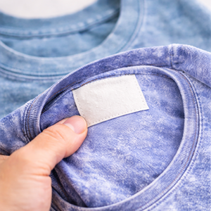 T-shirt vierge vintage pour homme 100% coton épais délavé à l'acide et au sel de pierre de haute qualité - Product Image 3