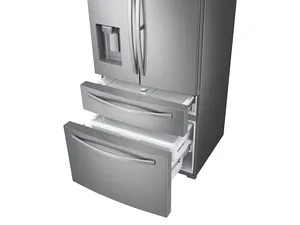 Refrigerador de puerta francesa de 4 puertas 28 pies cúbicos en acero inoxidable eléctrico para uso doméstico en hoteles o exteriores - Product Image 5