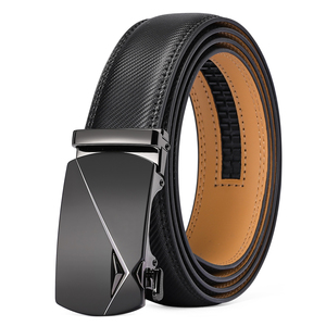 Cinturones de Cuero Vacuno Genuino Casuales de Diseñador Nuevos al por Mayor con Hebilla de Acero, Opciones de Color Personalizadas - Product Image 1