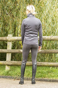 Culottes d'équitation pour femmes en gros - Logo et taille personnalisés, similicuir léger pour la compétition - Product Image 5