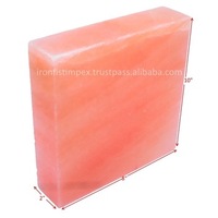 Carreaux de sel rose de l'Himalaya naturel organique sculpté style ange décoration murale briques gros sel de l'Himalaya pour la décoration intérieure