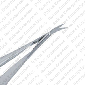 Instrumento médico, tijeras de capsulotomía reutilizables, tijeras de Vannas de capsulotomía quirúrgica oftálmica con agarre ergonómico y punta fina - Product Image 2