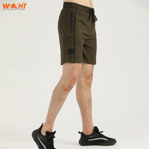 Pantalones Cortos Deportivos de Verano para Hombre, Ligeros, de Poliéster/Algodón, Estilo Urbano, Transpirables, de Secado Rápido, Diseño Deportivo de Alta Calidad, Color Sólido - Product Image 5