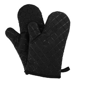 <b>Cheap</b> Price Durable Dish Washing Waterproof Wholesale 100% Organic Cotton Gots Certificate Heat Resistant Oven Kitchen Glove Set - Product Image 1