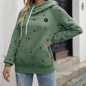 Sweats à capuche pour femmes, Logo de marque personnalisé, mode hiver 2023 - Product Image 4