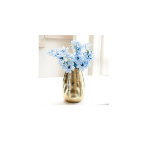 Floreros de Latón de Alta Calidad al por Mayor con Color Dorado, Floreros Decorativos de Metal para Mesa - Product Image 5