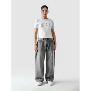 Camiseta Informal para Bebé GRVY con Flores, Tejido Jersey Transpirable - Product Image 4
