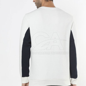 Sweatshirts à panneaux inspirés des créateurs de vêtements avec blocage des couleurs audacieuses - Product Image 2