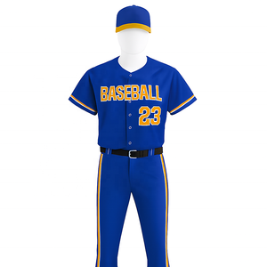 Uniforme de baseball uni de haute qualité avec logo personnalisé Uniformes de baseball pour hommes - Product Image 3