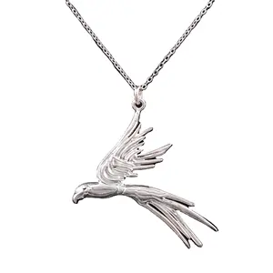 Latest 2024 Albatross bird 925 Sterling Silver Pendant Necklace Bird Jewelry Freedom Symbol Pendant Handmade Charms Pendant