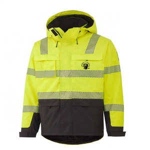 Meilleures ventes de vêtements de travail imperméables veste de sécurité réfléchissante haute visibilité et manteaux pour hommes - Product Image 6