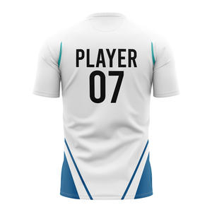 Maillots de football personnalisés en gros, respirants, légers, imprimés par sublimation, 100% polyester, vêtements de football personnalisés, vêtements de football pour hommes - Product Image 2