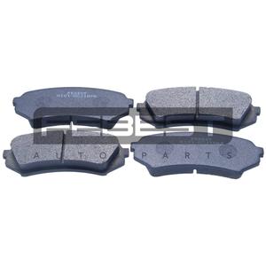 Pastiglie freno posteriori FEBEST (0101-UZJ100R) - Product Image 1