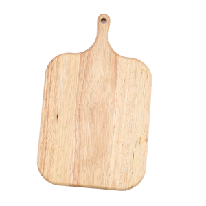 Planche à découper en bois de caoutchouc personnalisée avec poignée, bloc à découper polyvalent pour la cuisine, la maison et le restaurant - Product Image 5