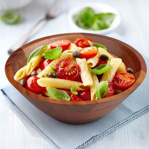 Ensemble de 4 bols de service jetables en bois de 7 pouces pour salade soupe nouilles fruits écologiques et pratiques - Product Image 6