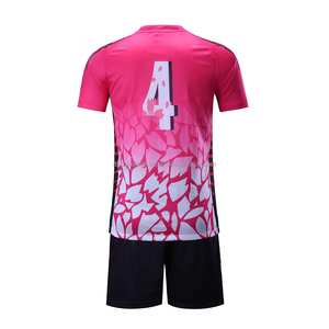 ชุดเสื้อฟุตบอลพิมพ์ลายสกรีนผ้าไหมแบบกำหนดเอง ชุดยูนิฟอร์มสโมสรฟุตบอล สำหรับทุกเพศ คุณภาพสูง ชุดกีฬาสำหรับผู้ใหญ่ - Product Image 2