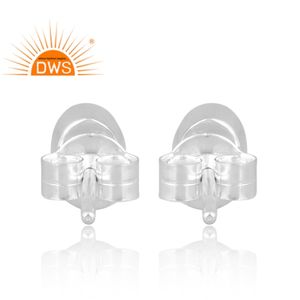 Meilleures ventes 925 boucles d'oreilles en argent sterling fin avec opale éthiopienne naturelle et pierres précieuses fabricant de bijoux personnalisés - Product Image 4