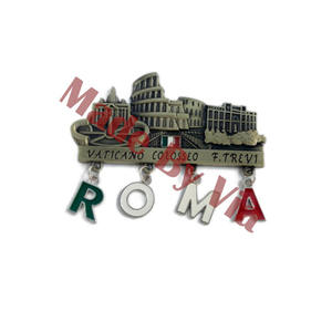 Imán de Refrigerador 3D de Metal Personalizado de Fábrica con Diseño del <span class=keywords><strong>Coliseo</strong></span> Romano, <span class=keywords><strong>Italia</strong></span>, 20 Años de Experiencia - Product Image 5