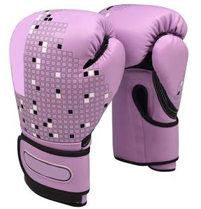 2025 Guantes de boxeo con logotipo personalizado Unisex Guantes de entrenamiento con estampado de cuero de alta calidad Color sólido Kick Boxing para exteriores Tamaños 12 oz - Product Image 6