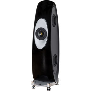 Haut-parleur colonne Concentro M 2026 en promotion, design noir brillant - Product Image 1