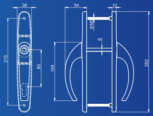 Tirador de puerta Porto Deluxe - Product Image 3