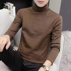 T-shirt à manches longues pour homme en polaire double face, nouvelle collection automne-hiver 2023, col rond, écologique, respirant, coton chaud, 320g - Product Image 6