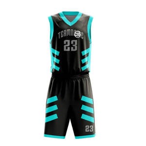 ชุดกีฬาคุณภาพสูงผลิตจากปากีสถานชุดบาสเก็ตบอลขนาดใหญ่พิเศษระบายอากาศได้ดีพิมพ์ลายตามสั่ง - Product Image 4