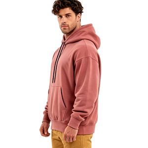 Sudadera con Capucha Oversize con Cremallera, Estilo Urbano, Bordado de Logotipo Personalizado, Venta al por Mayor OEM, Felpa Transpirable/Sostenible/de Secado Rápido, Unisex - Product Image 2