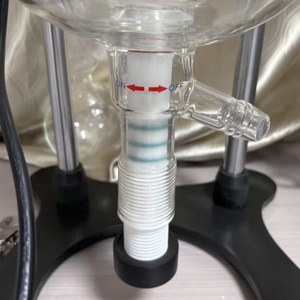 CE 5L 20L 50L лабораторный стеклянный реакторный смеситель химических реакторов с рубашкой - Product Image 4