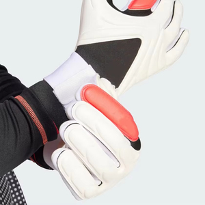 ปากีสถานถุงมือผู้รักษาประตูไฮเทคเยอรมันที่ทำด้วยมือที่มีความแม่นยำสูงพร้อมด้ามจับที่แข็งแกร่งและการป้องกันนิ้วยางระบายอากาศได้ - Product Image 4