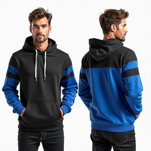 Sudaderas Extra Grandes Personalizadas, Gruesas, con Hombros Caídos, Sin Cordones, Sudaderas para Hombre, Sublimadas e Impresas, Sudaderas de Moda - Product Image 3