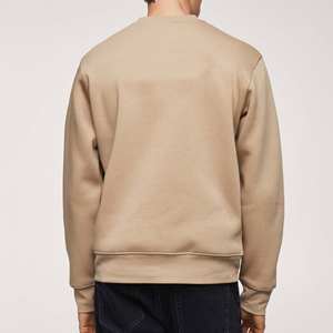 Venta al por mayor de sudaderas personalizadas con hombros caídos para hombre, cuello redondo, mezcla de algodón, corte holgado, jersey de manga larga, sudaderas con capucha, envío DDP - Product Image 3