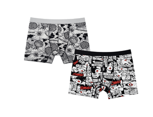Calzoncillos bóxer para hombre, de algodón tejido, transpirables, con estampado digital, personalizables, hechos en China, venta al por mayor, marca privada - Product Image 3