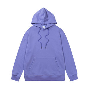 Sudaderas con capucha en blanco de gran tamaño para mujer Pullover estilo Drop Shoulder Impresión de logotipo personalizado disponible Servicio OEM - Product Image 6