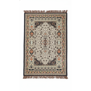 Modern Novelty Pattern Woven <b>Cushioned</b> Thick Area Rug for Prayer and Home Use Elegant Decor - Product Image 1