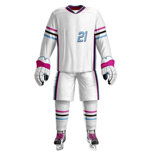 Maillot de hockey de bonne qualité personnalisé nouveau design avec un prix raisonnable uniforme de hockey sur glace confortable par des industries incroyables - Product Image 1