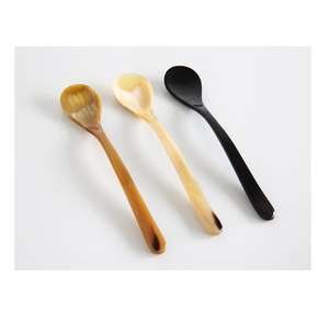 Ensemble de couverts en corne avec cuillères et épandeur, Design combiné, meilleure vaisselle, conception de finition personnalisée disponible - Product Image 4