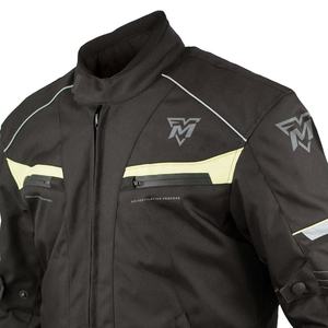 Veste de moto pour homme, homologuée CE, imperméable, résistante aux intempéries, coupe-vent, en textile et cuir, prix bas, grandes tailles - Product Image 4
