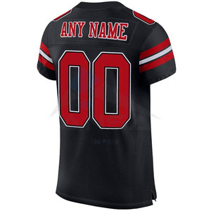 Maillot de football personnalisé style vintage américain, design classique en maille de baseball, vêtements de sport urbains rétro pour hommes - Product Image 4